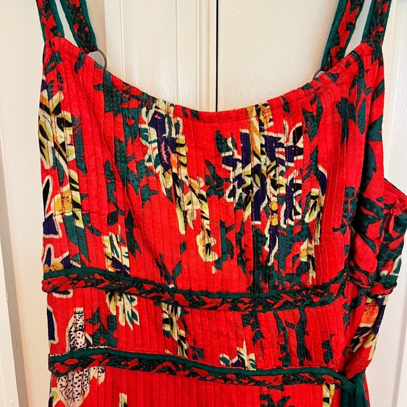 NWOT Anthropologie Bhanuni By Jyoti Pleated Midi dress Size M, **FLAW - Picture 11 of 15